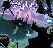 Victor von Doom (Earth-616) vs. Mad Thinker (Earth-616) from Infamous Iron Man Vol 1 2 001