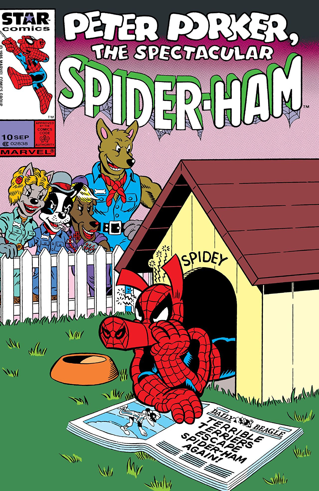 Peter Porker, The Spectacular Spider-Ham Vol 1 10 | Marvel Database