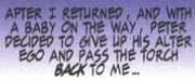 May Parker (Earth-7642) from Backlash Spider-Man Vol 1 1 001