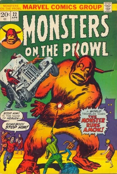 Monsters On The Prowl Vol 1 22 Marvel Database FANDOM Powered By Wikia