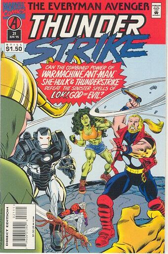 Thunderstrike Vol 1 21 Marvel Database Fandom