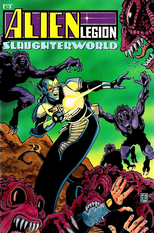 Alien Legion Slaughterworld Tpb Vol 1 1 Marvel Database - 