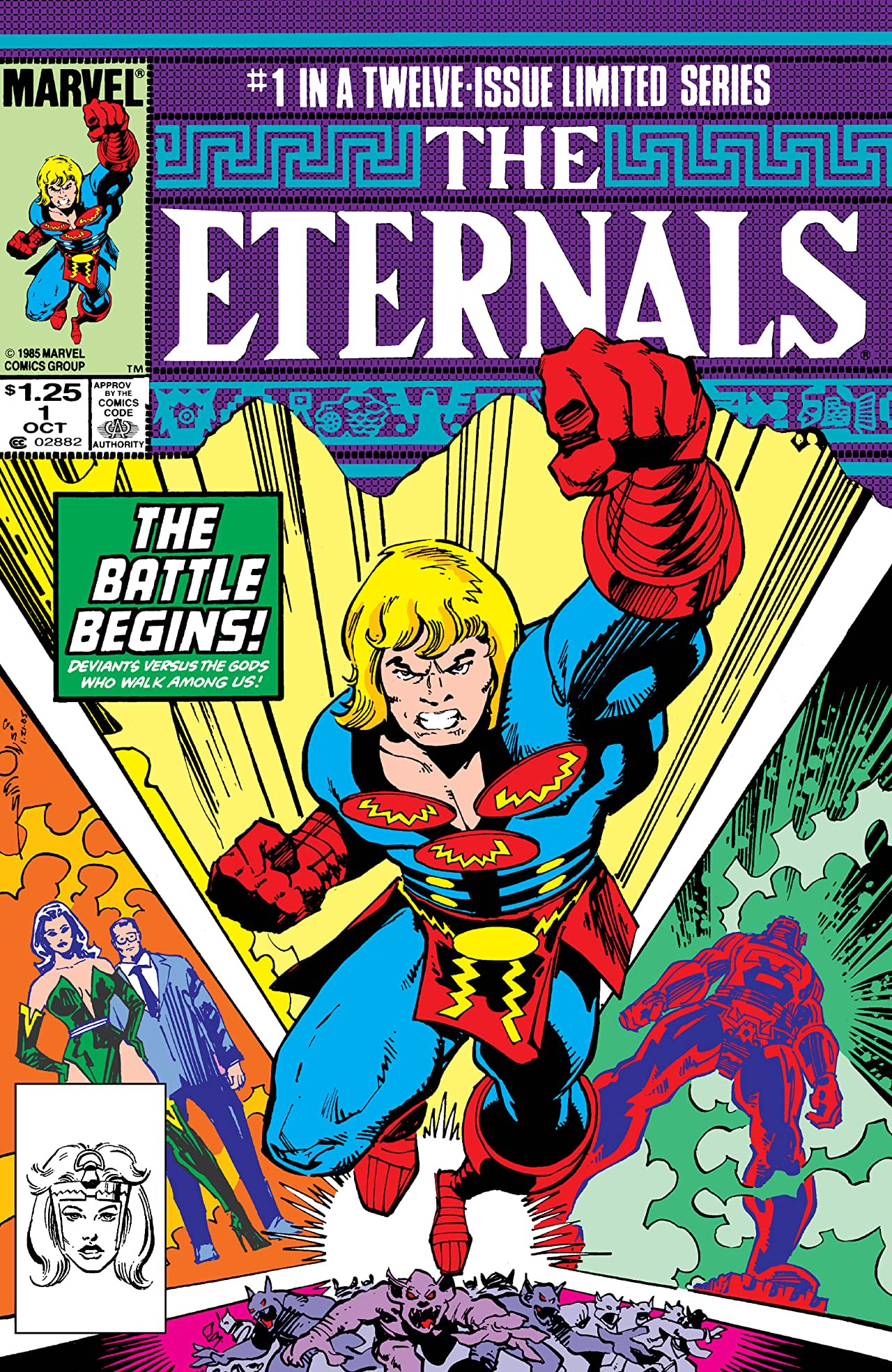 Eternals Vol 2 1 | Marvel Database | FANDOM powered by Wikia