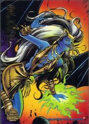 Semiramis (Earth-616) from Marvel Universe Cards 1994 Set 0001