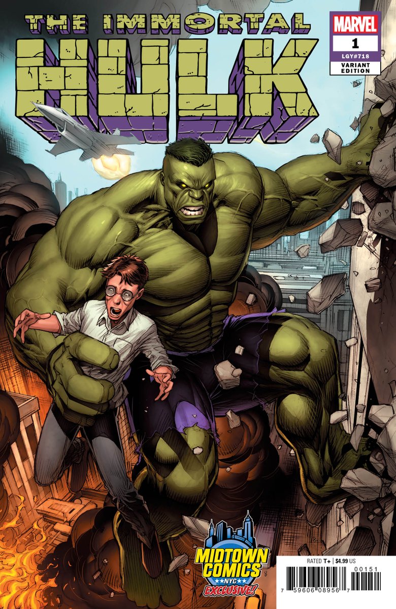 Image - Immortal Hulk Vol 1 1 Midtown Comics Exclusive ...