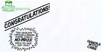 Glossary:No Prize | Marvel Database | Fandom