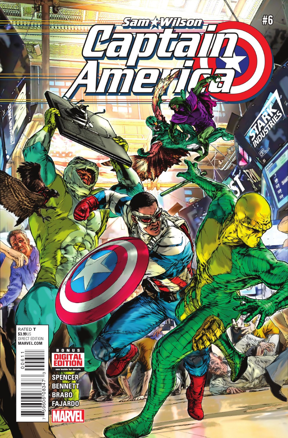 Captain America Sam Wilson Vol 1 6 Marvel Database