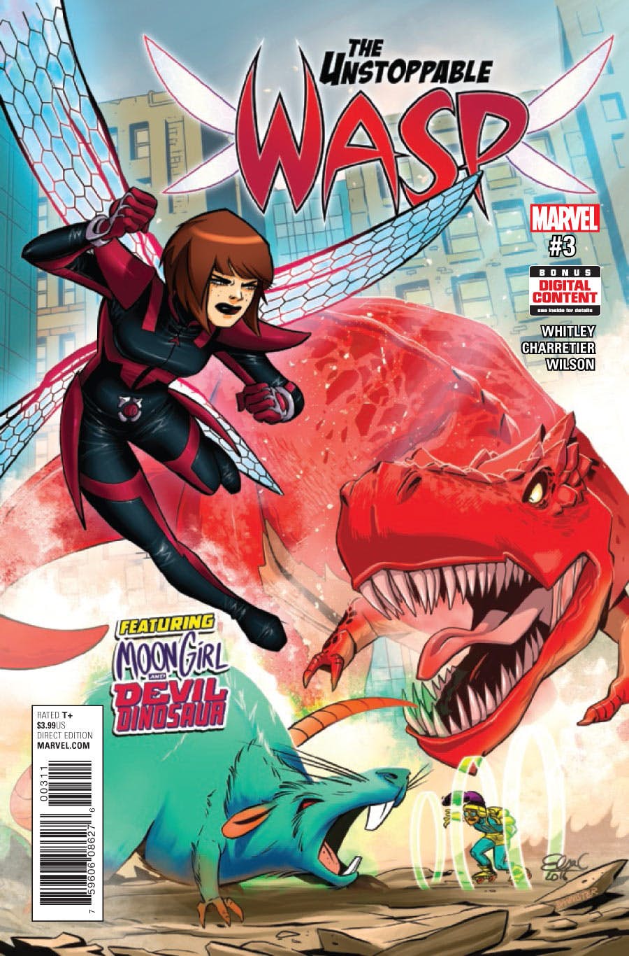 Unstoppable Wasp Vol 1 3 | Marvel Database | FANDOM powered by Wikia