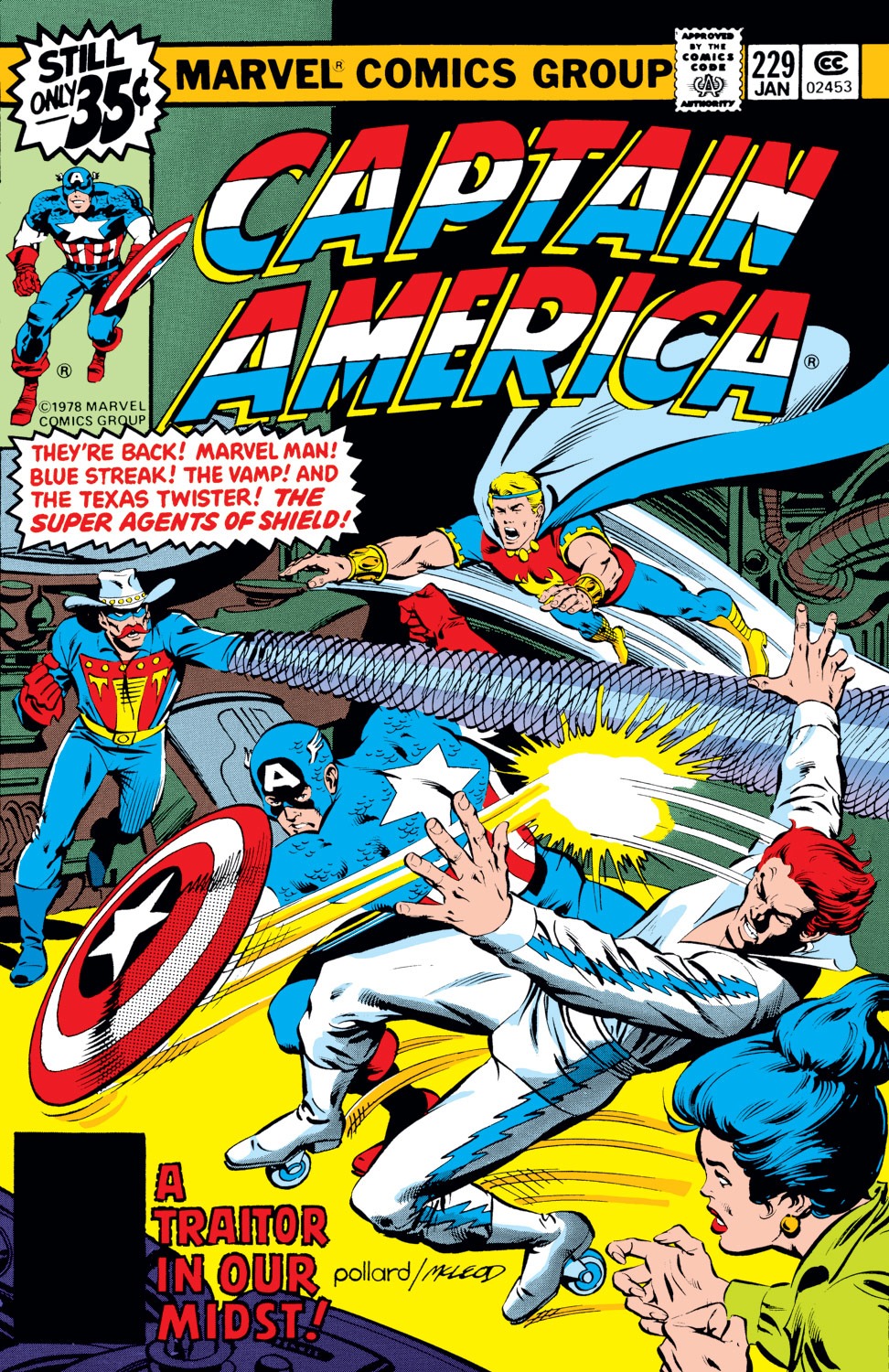 Captain America Vol 1 229 | Marvel Database | Fandom