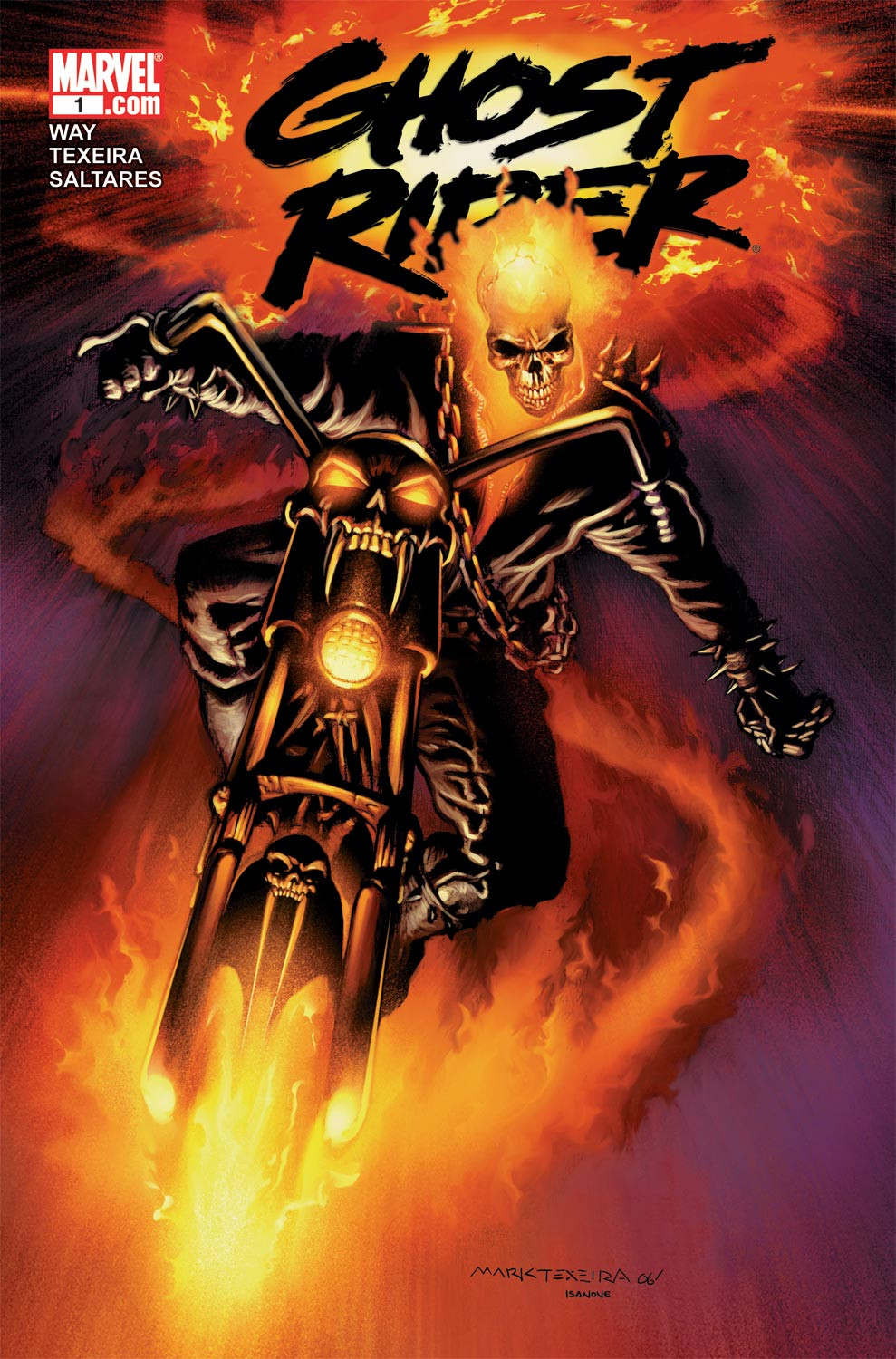 Ghost Rider Vol 6 1 Marvel Database FANDOM powered by Wikia