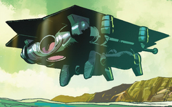 Gungnir (Robot) (Earth-616) from Captain America Vol 7 19 001