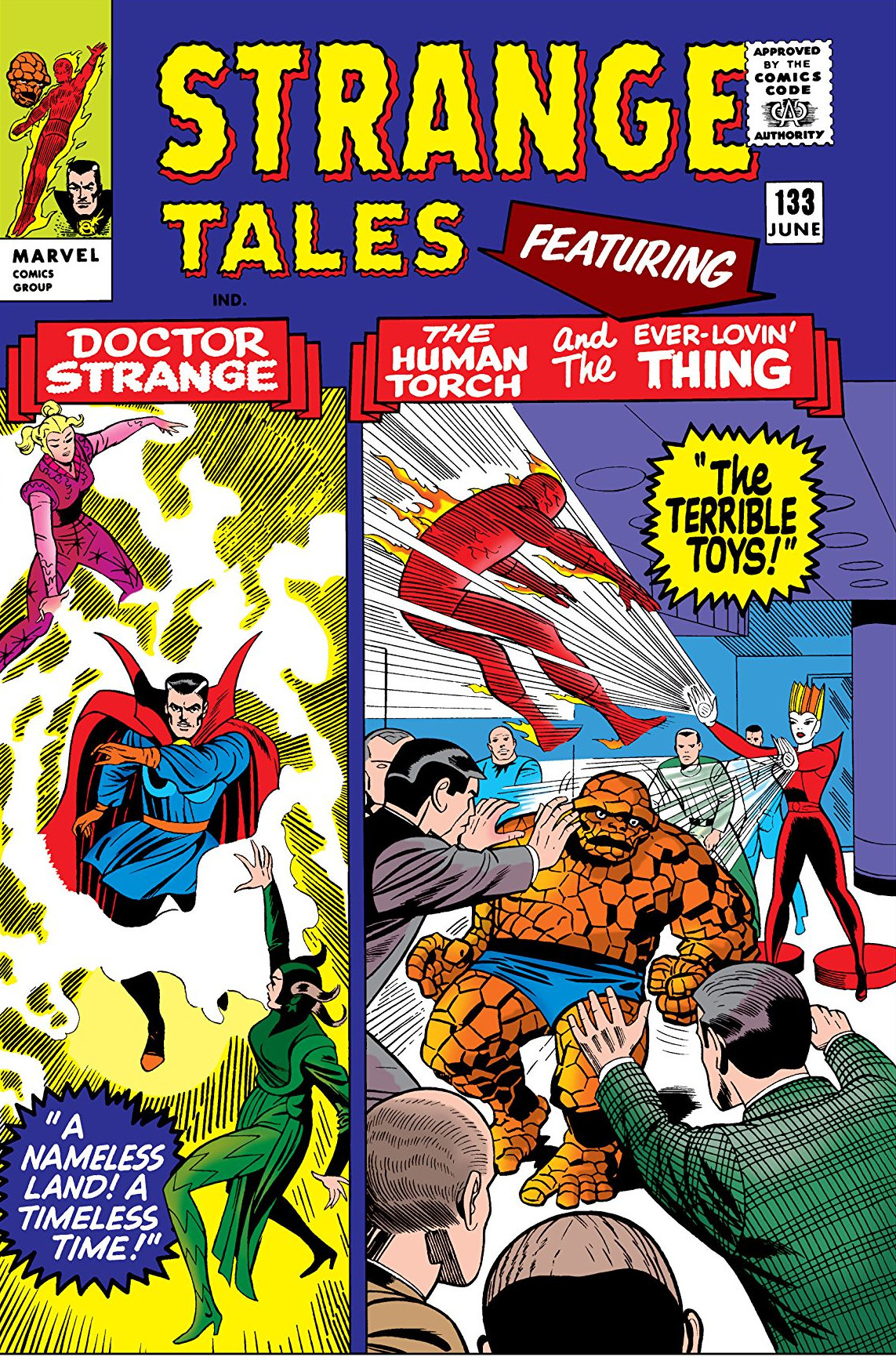 Strange Tales Vol 1 133 Marvel Database Fandom Powered By Wikia