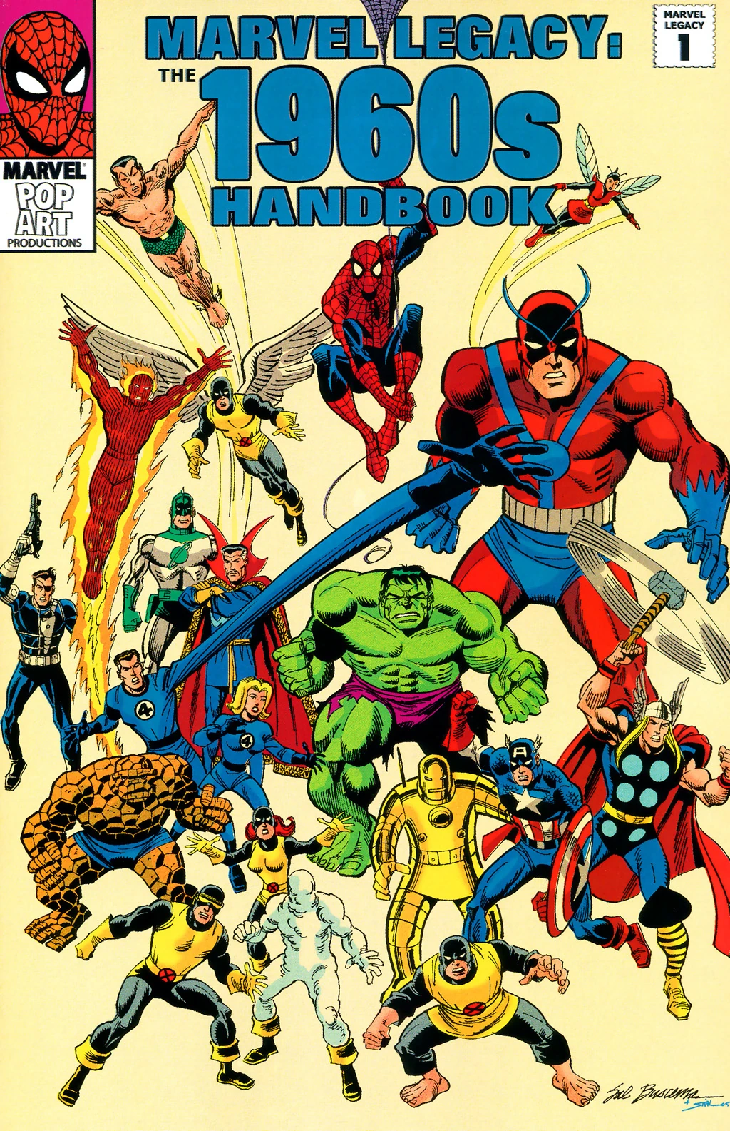 Marvel Legacy The 1960s Handbook Vol 1 1 Marvel Database Fandom