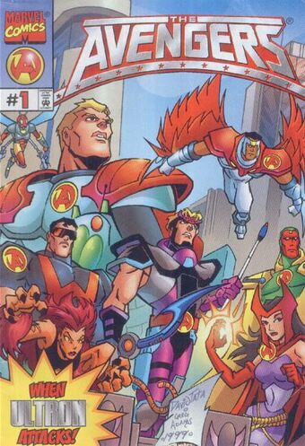 Avengers United They Stand Vol 1 Toy Insert Marvel Database Fandom