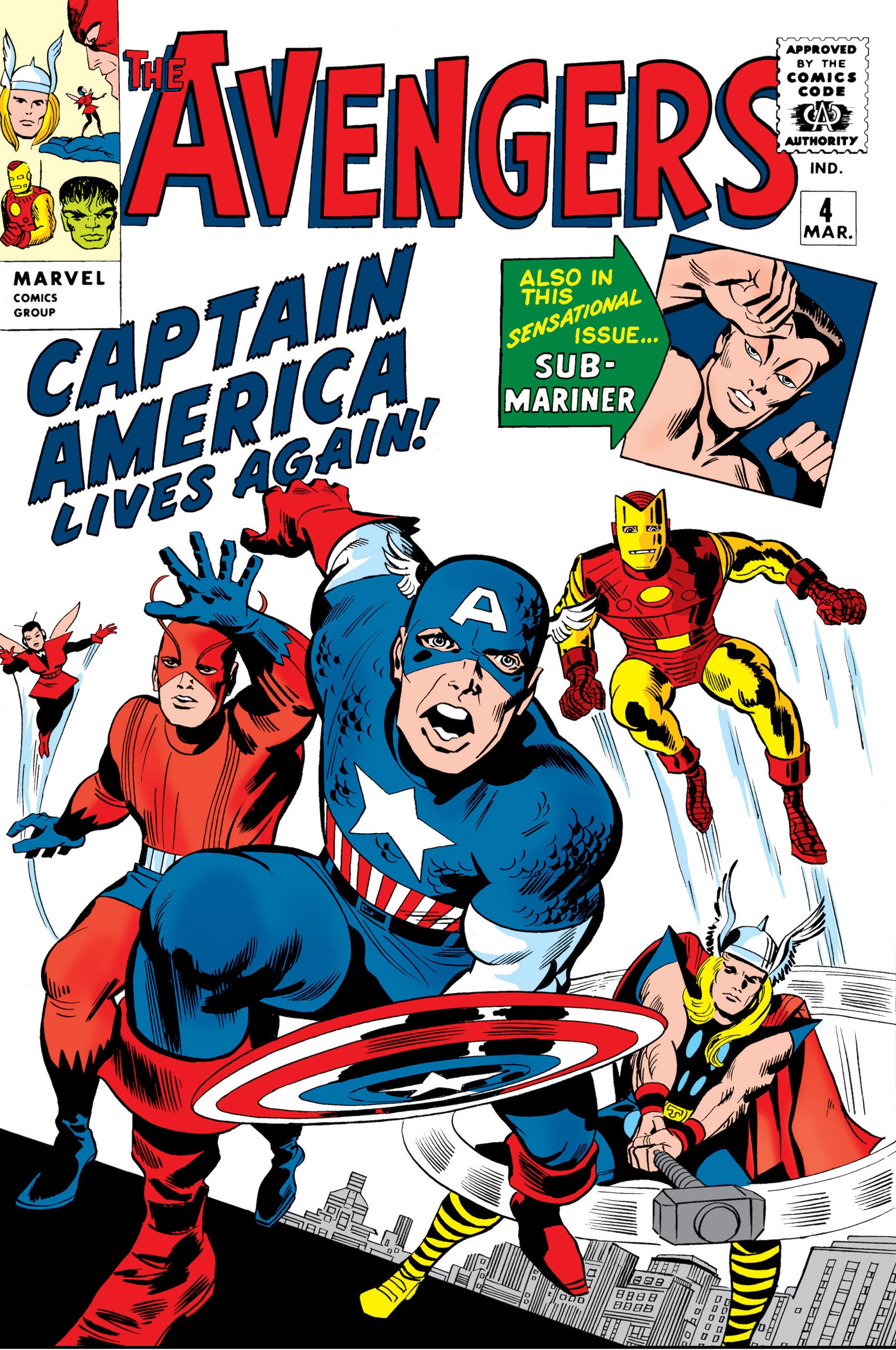 Avengers Vol 1 4 | Marvel Database | Fandom