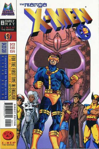 X Men The Manga Vol 1 5 Marvel Database Fandom