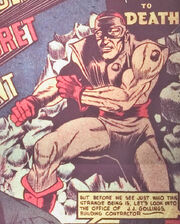Daniel Rose (Earth-616) in his original costume from U.S.A. Comics Vol 1 1 0001