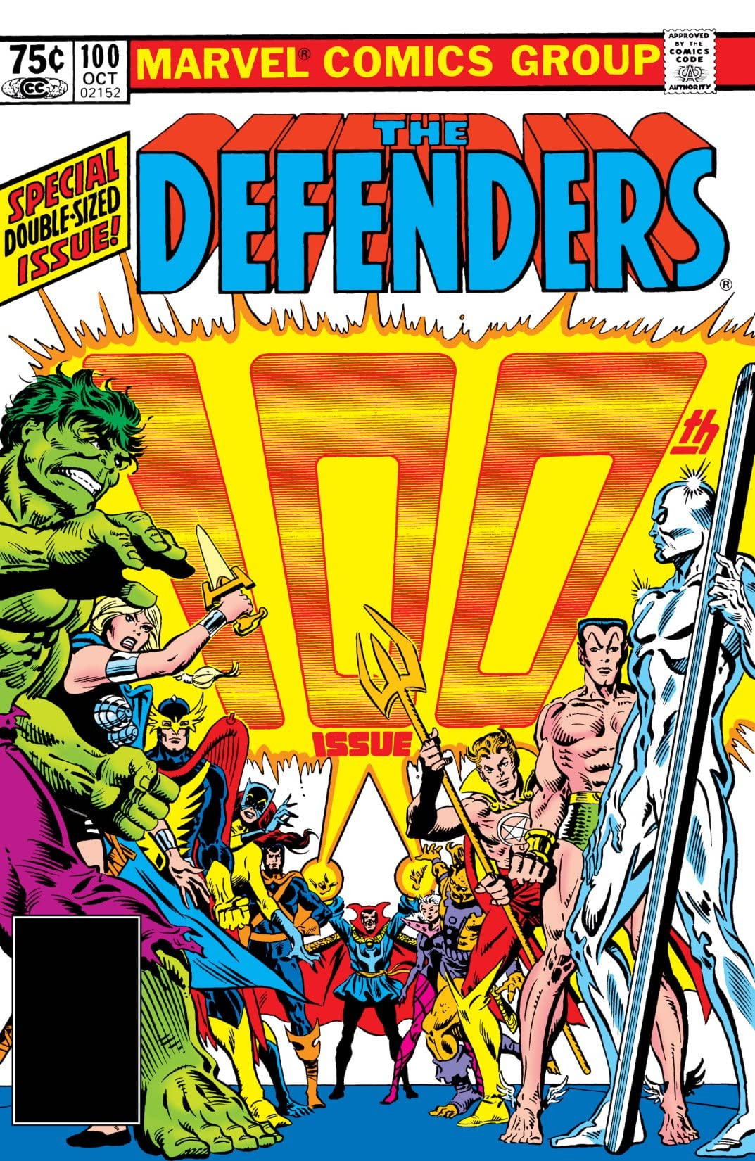 Defenders Vol 1 100 Marvel Database Fandom Powered By Wikia