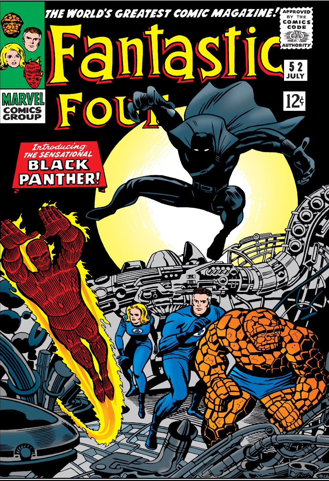 Image result for fantastic four 52