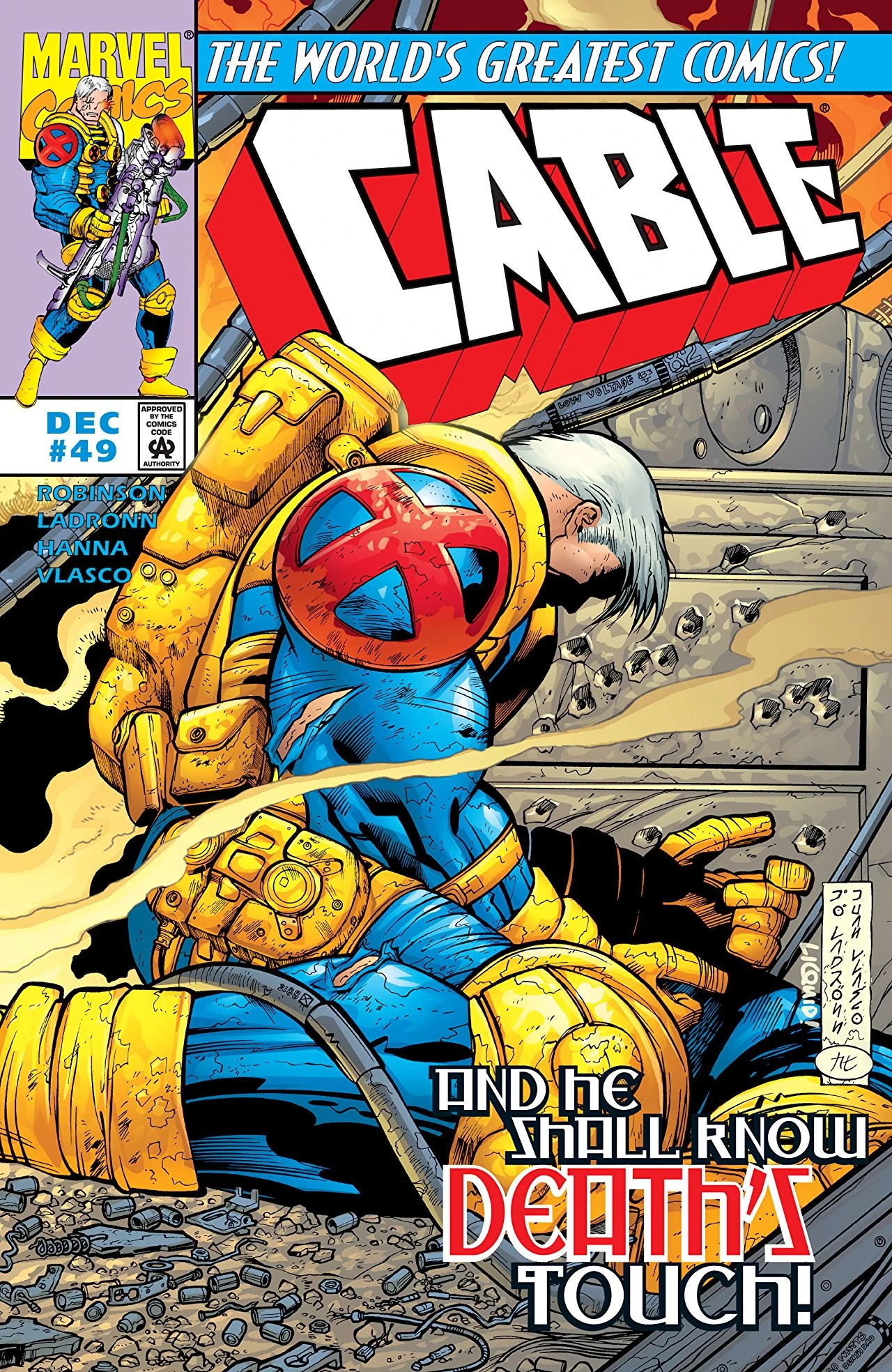 Cable Vol 1 49 Marvel Database Fandom