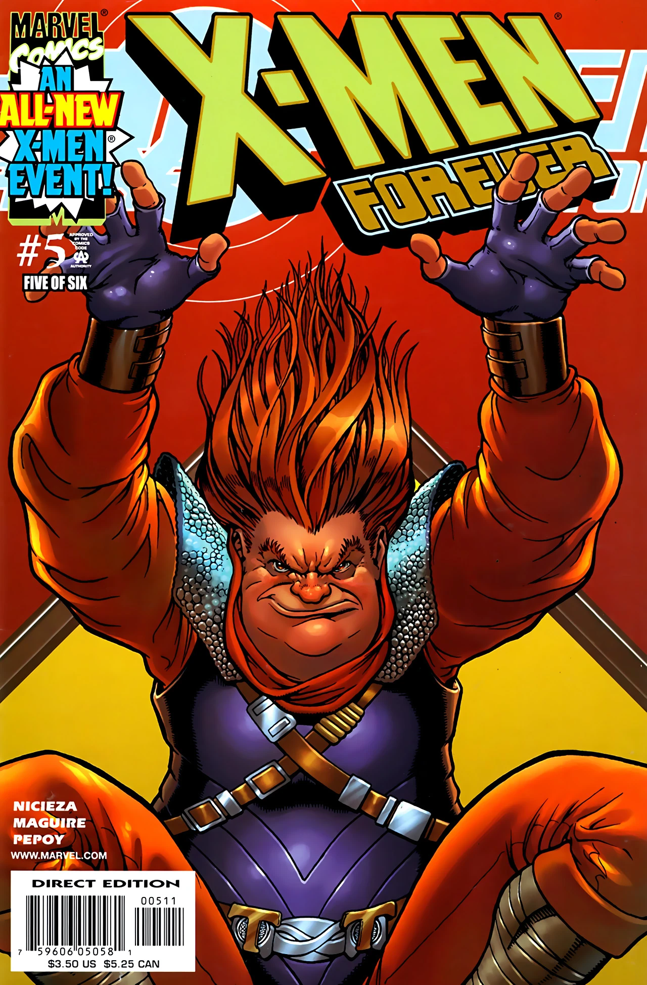 XMen Forever Vol 1 5 Marvel Database FANDOM powered by Wikia