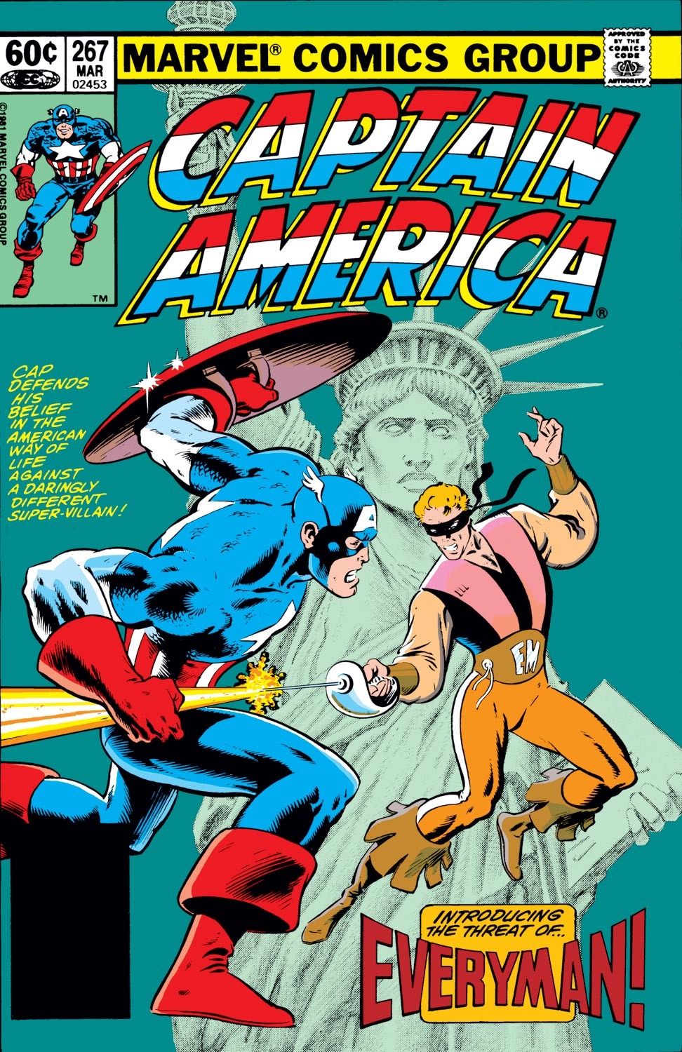 Captain America Vol 1 267 | Marvel Database | FANDOM powered by Wikia