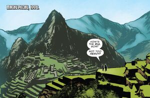 Machu Picchu from Ultimates Vol 2 9 0001