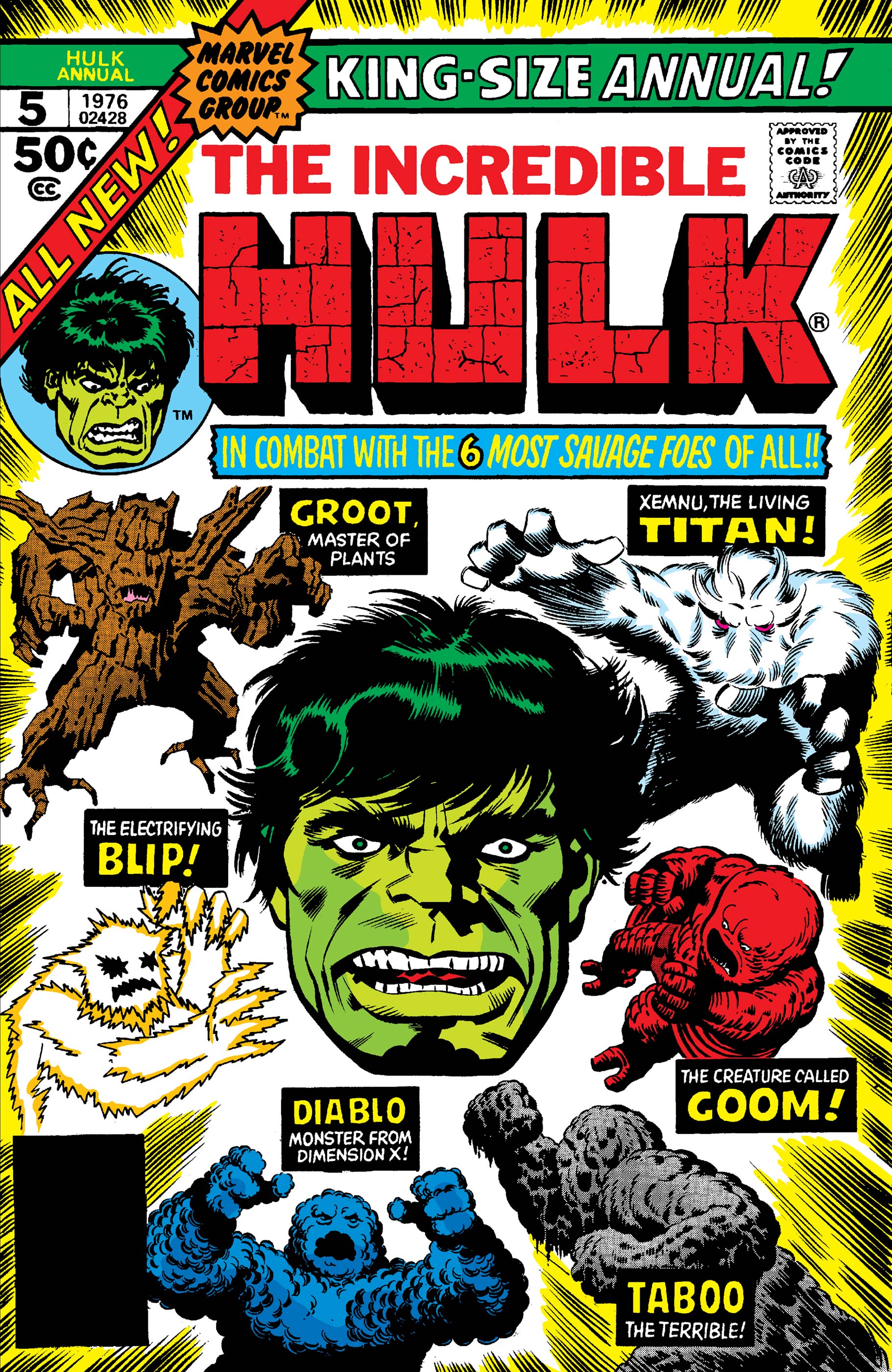 Image result for hulk annual 5