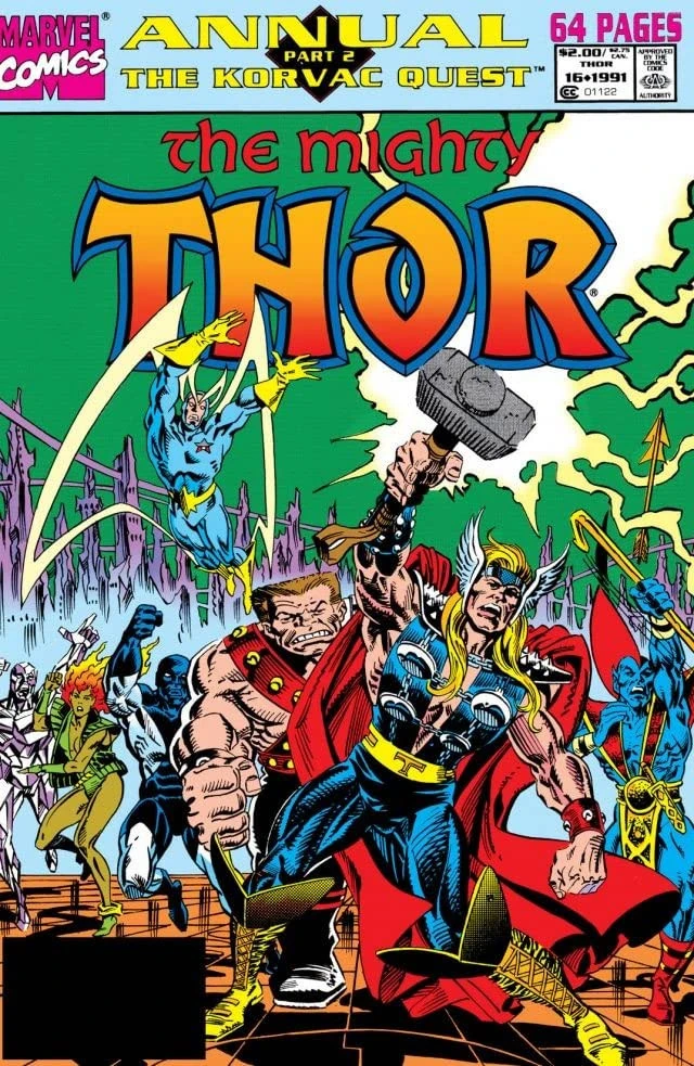 Thor Annual Vol 1 16 Marvel Database FANDOM powered by Wikia