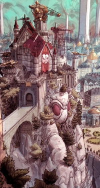 Krakoa (Sinister's Castle) (Earth-616) from Uncanny X-Men Vol 2 14 0001