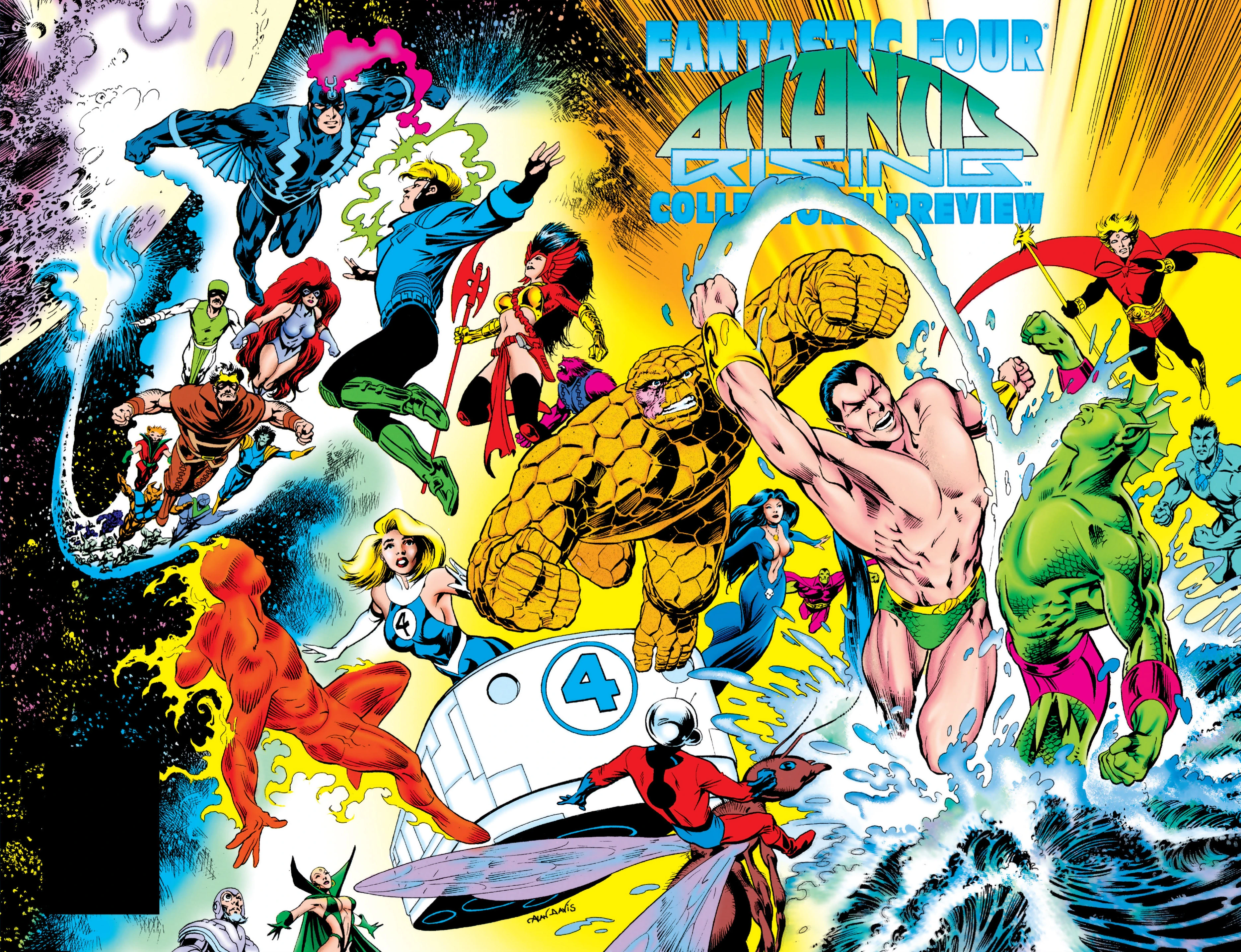 Fantastic Four Atlantis Rising Collectors Preview Vol 1 1 - 