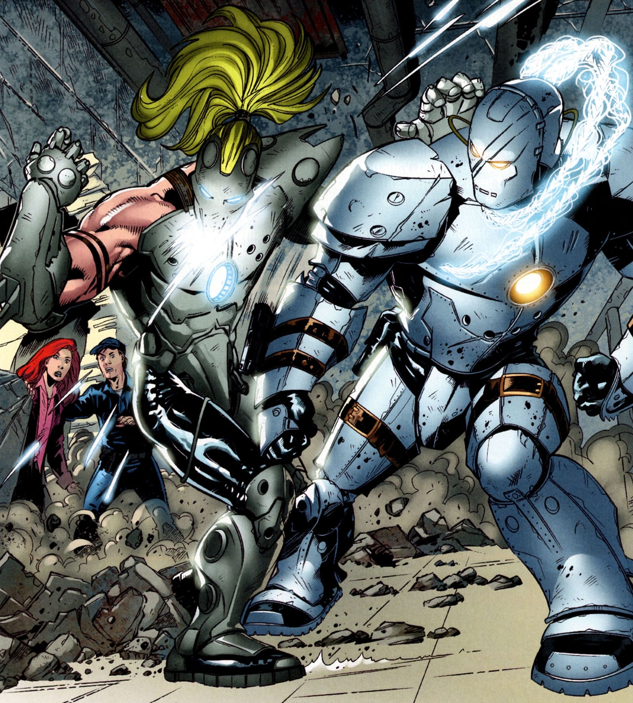 Image Anthony Stark (Earth616) vs. Anton Vanko (Whiplash) (Earth616) from Iron Man vs