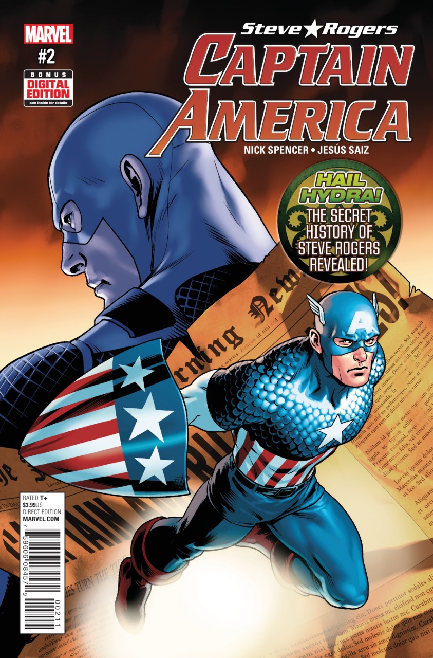 Captain America Steve Rogers Vol 1 2 Marvel Database Fandom