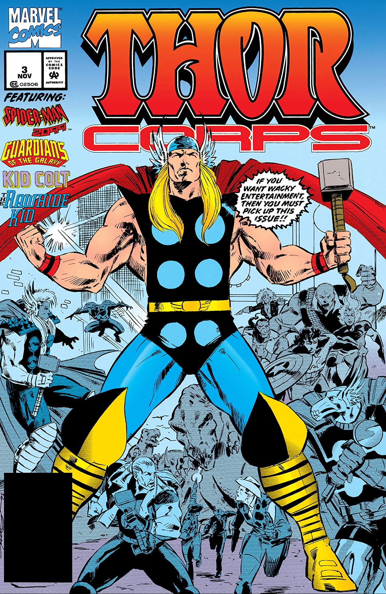 Thor Corps Vol 1 3 Marvel Database Fandom Powered By Wikia