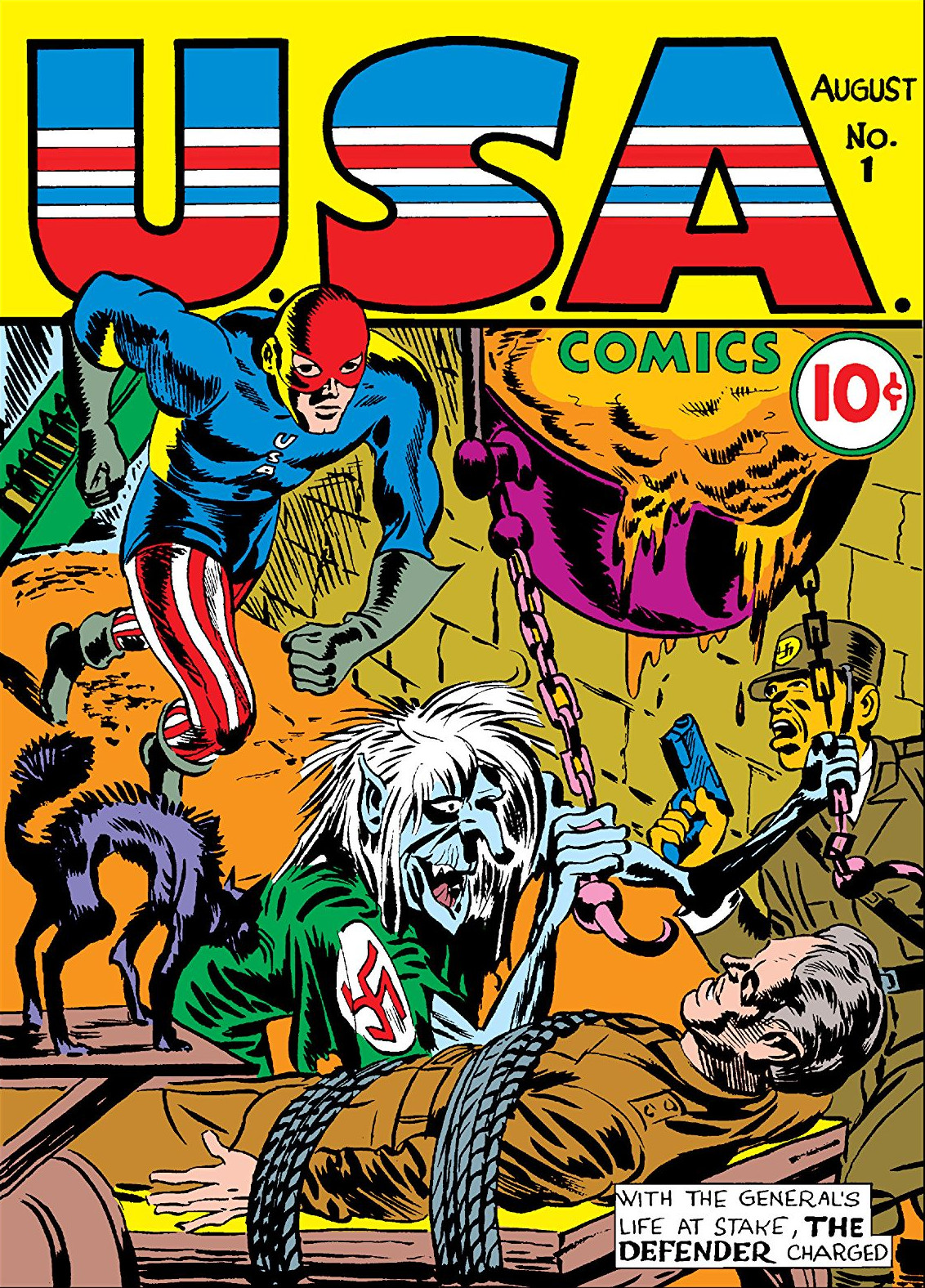 Usa Comics Vol 1 1 Marvel Database Fandom Powered By Wikia 2199