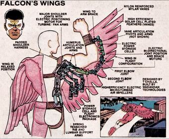 Falcon S Wings Marvel Database Fandom