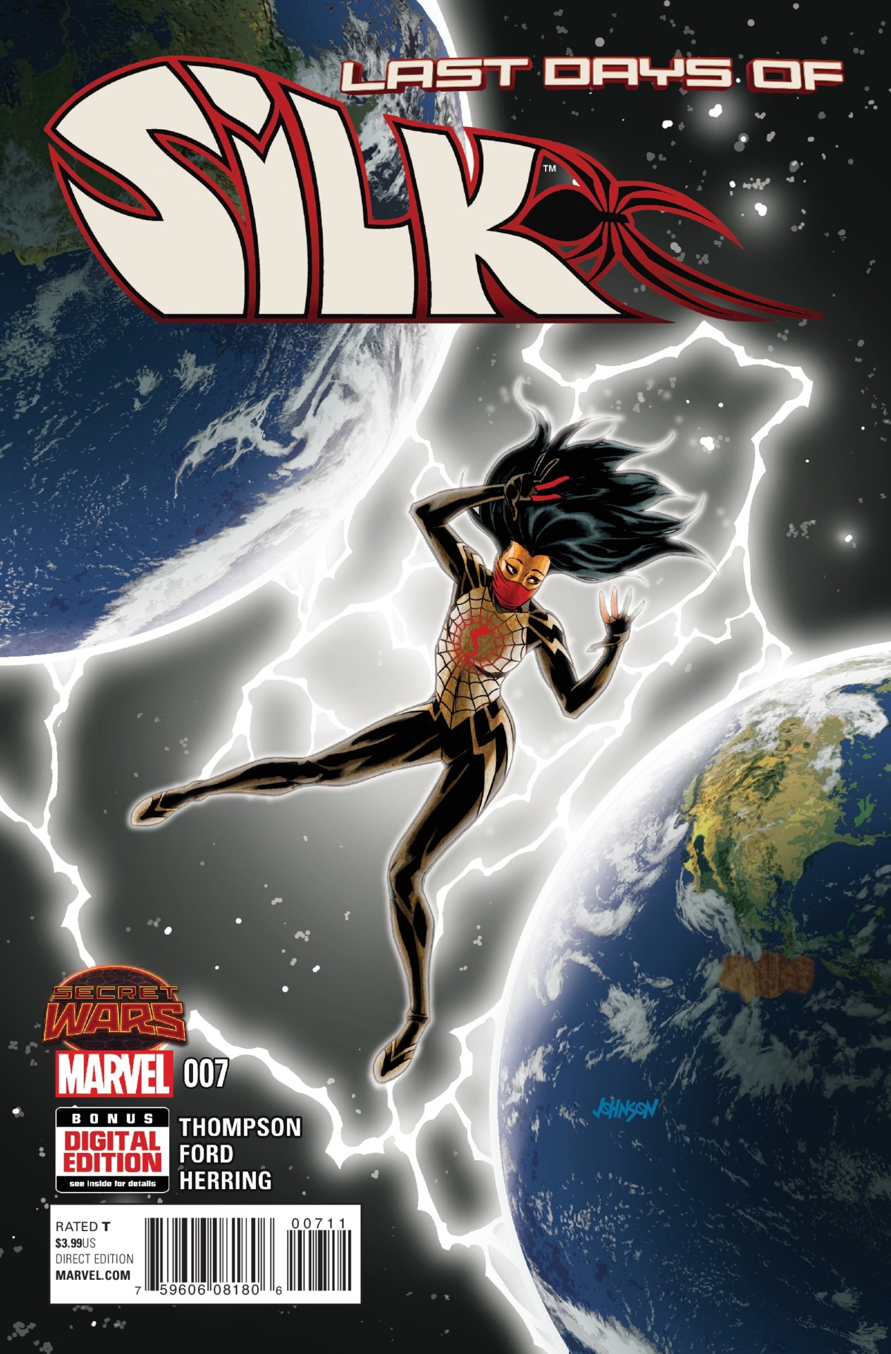 Silk Vol 1 7 | Marvel Database | FANDOM powered by Wikia