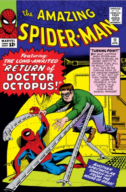 and coloring spiderman octopus pages dr. 11 Man FANDOM Amazing Database Spider  Vol   Marvel 1