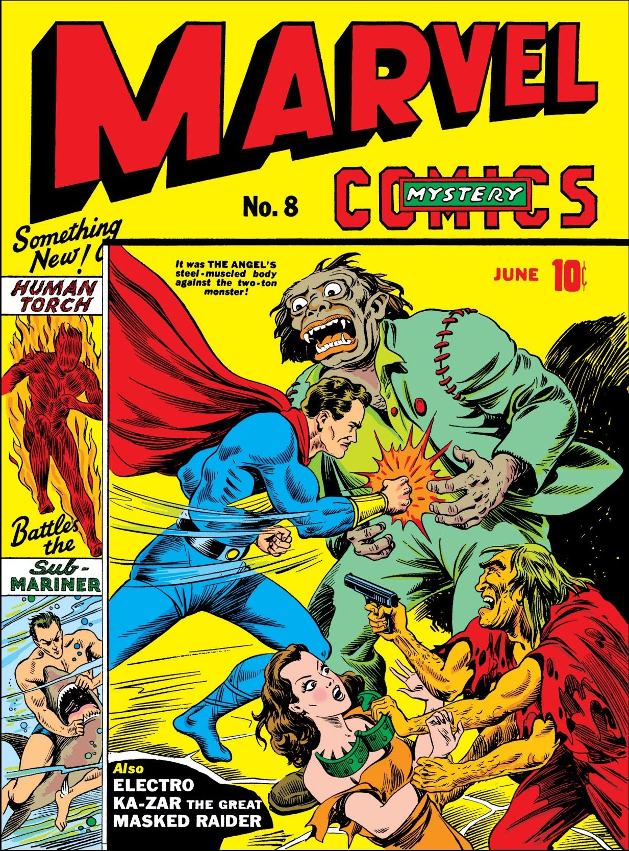 Marvel Mystery Comics Vol 1 8 Marvel Database FANDOM powered by Wikia