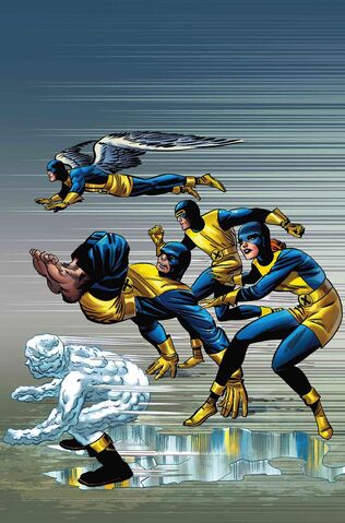 File:X-Men Blue Vol 1 1 Kirby 100th Anniversary Variant Textless.jpg