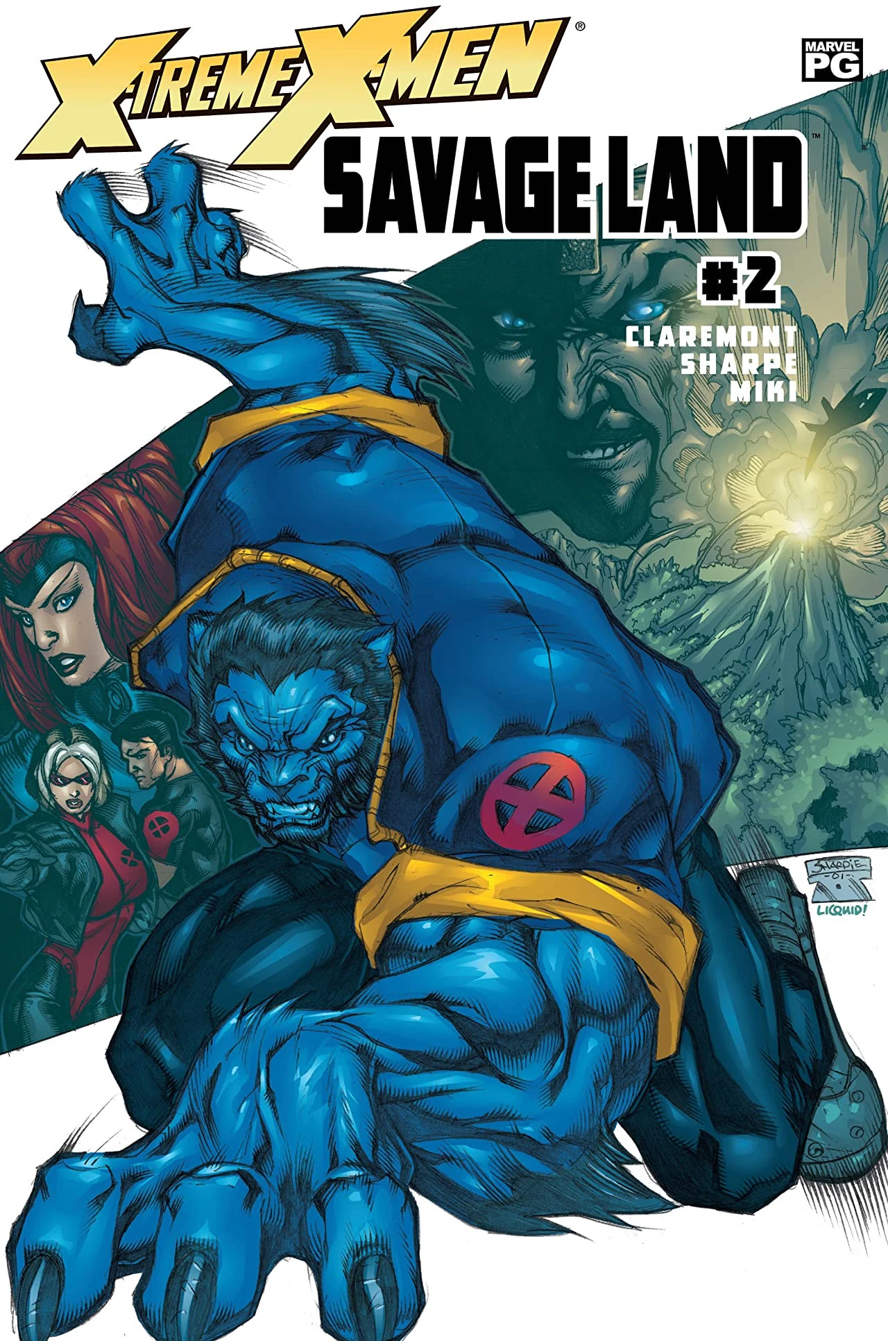 XTreme XMen Savage Land Vol 1 2 Marvel Database FANDOM powered