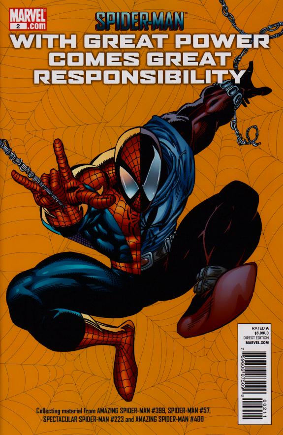 Spider Man With Great Power Comes Great Responsibility Vol