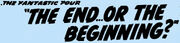 Fantastic Four Vol 1 6 Part 5 Title