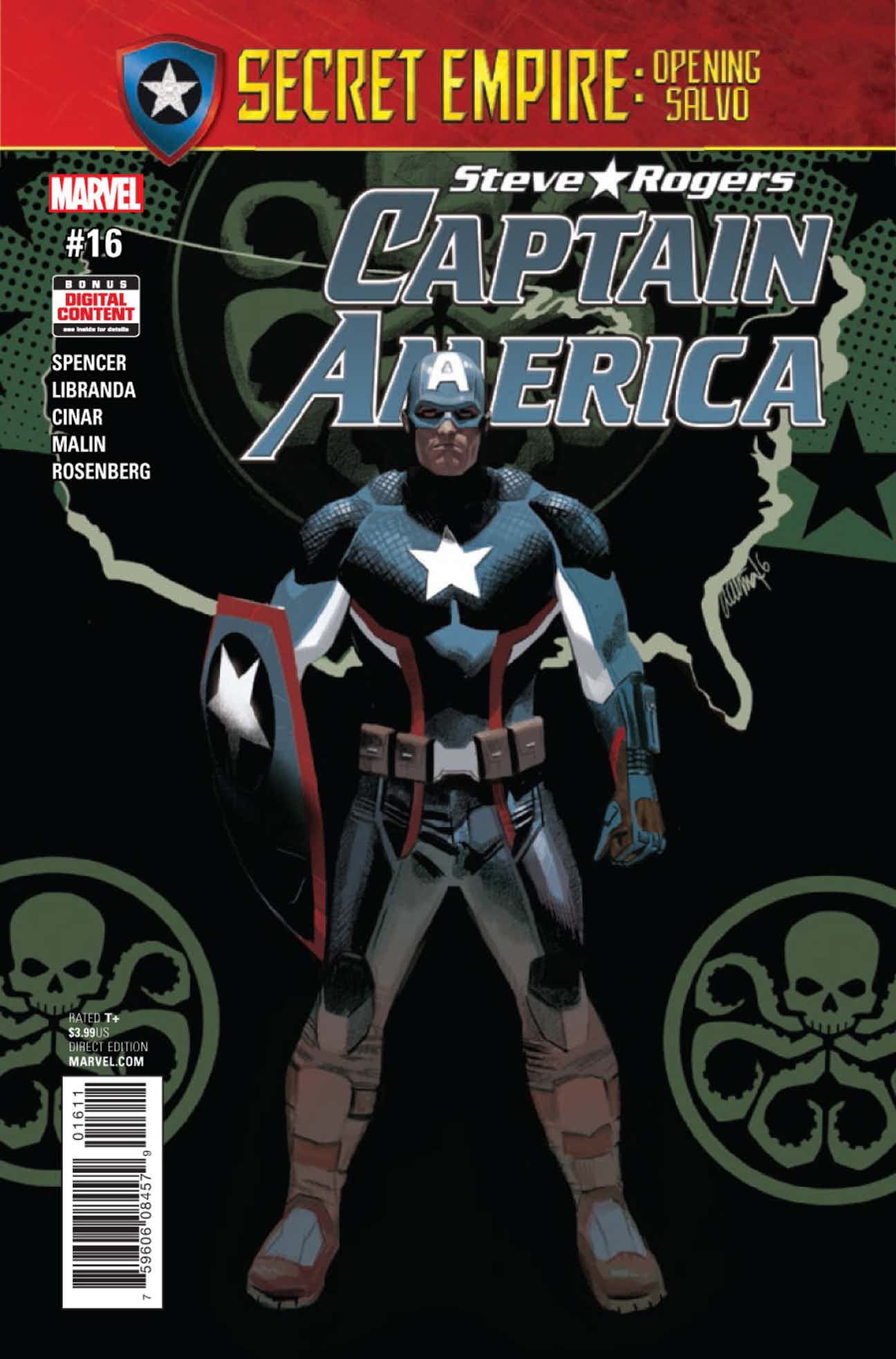 Captain America Steve Rogers Vol 1 Marvel Database Induced Info