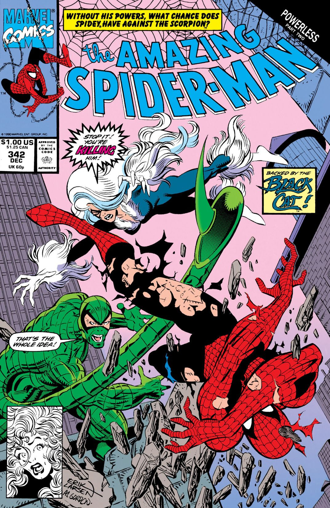 Amazing Spider Man Vol 1 342 Marvel Database Fandom Powered By Wikia