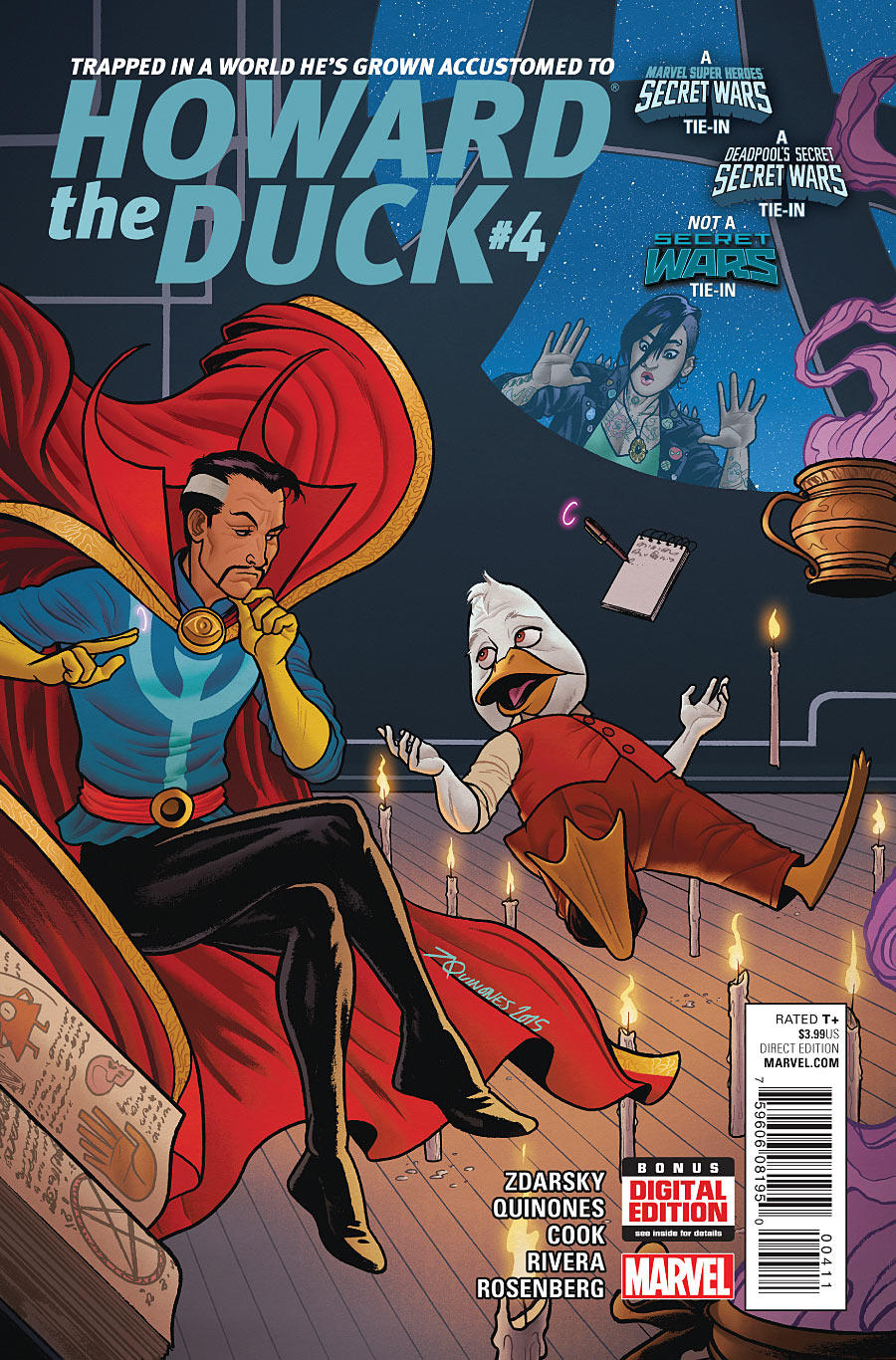 Howard The Duck Vol 5 4 Marvel Database Fandom Powered By Wikia