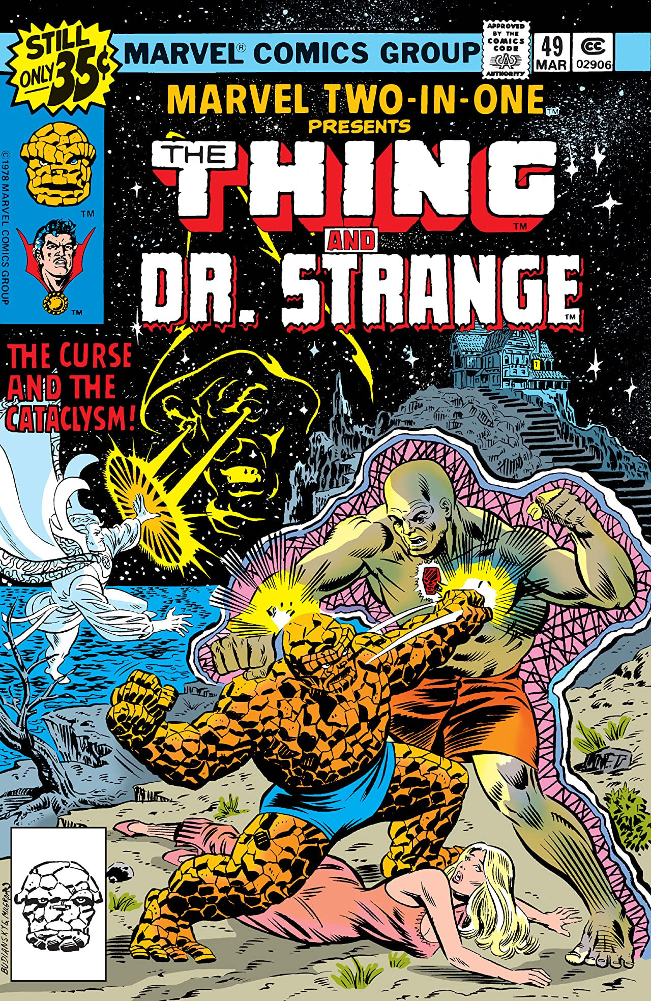 Image result for MARVEL TWO-IN-ONE # 49