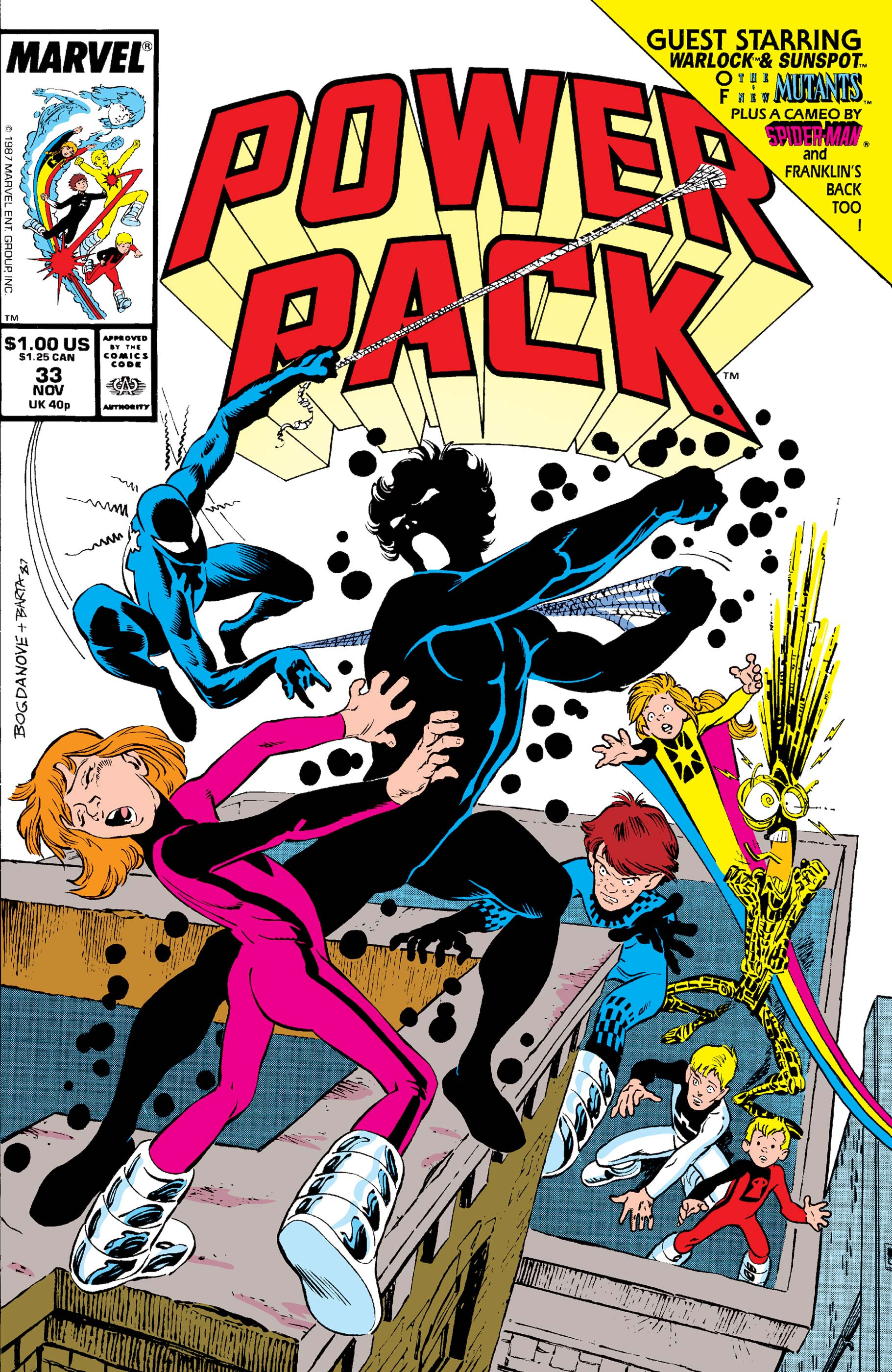 Power Pack Vol 1 33 Hey Kids Comics Wiki Fandom