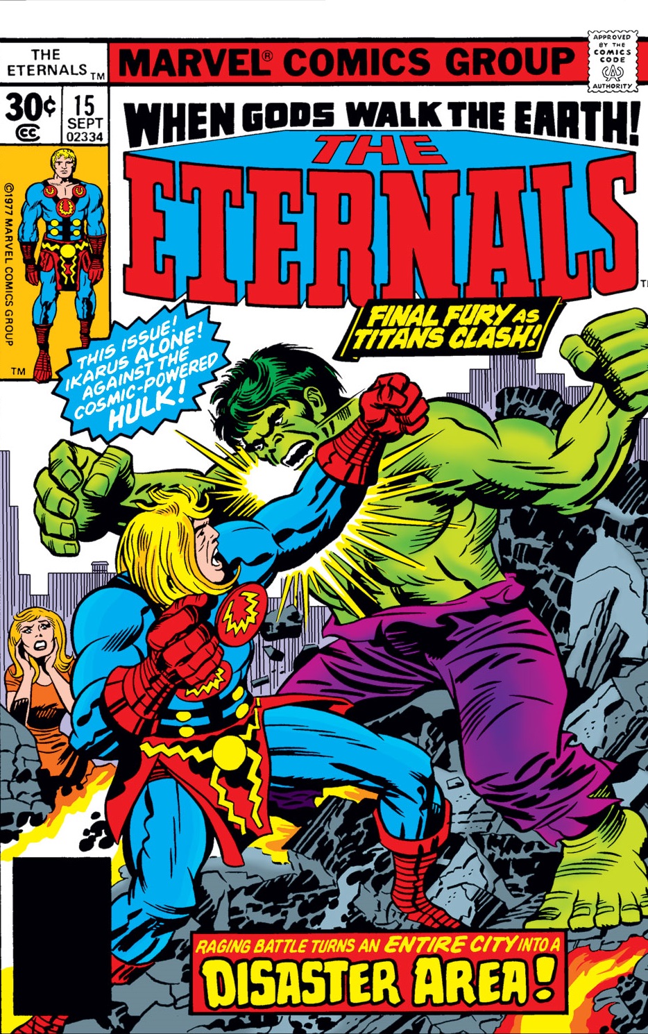 Eternals Vol 1 15 | Marvel Database | Fandom