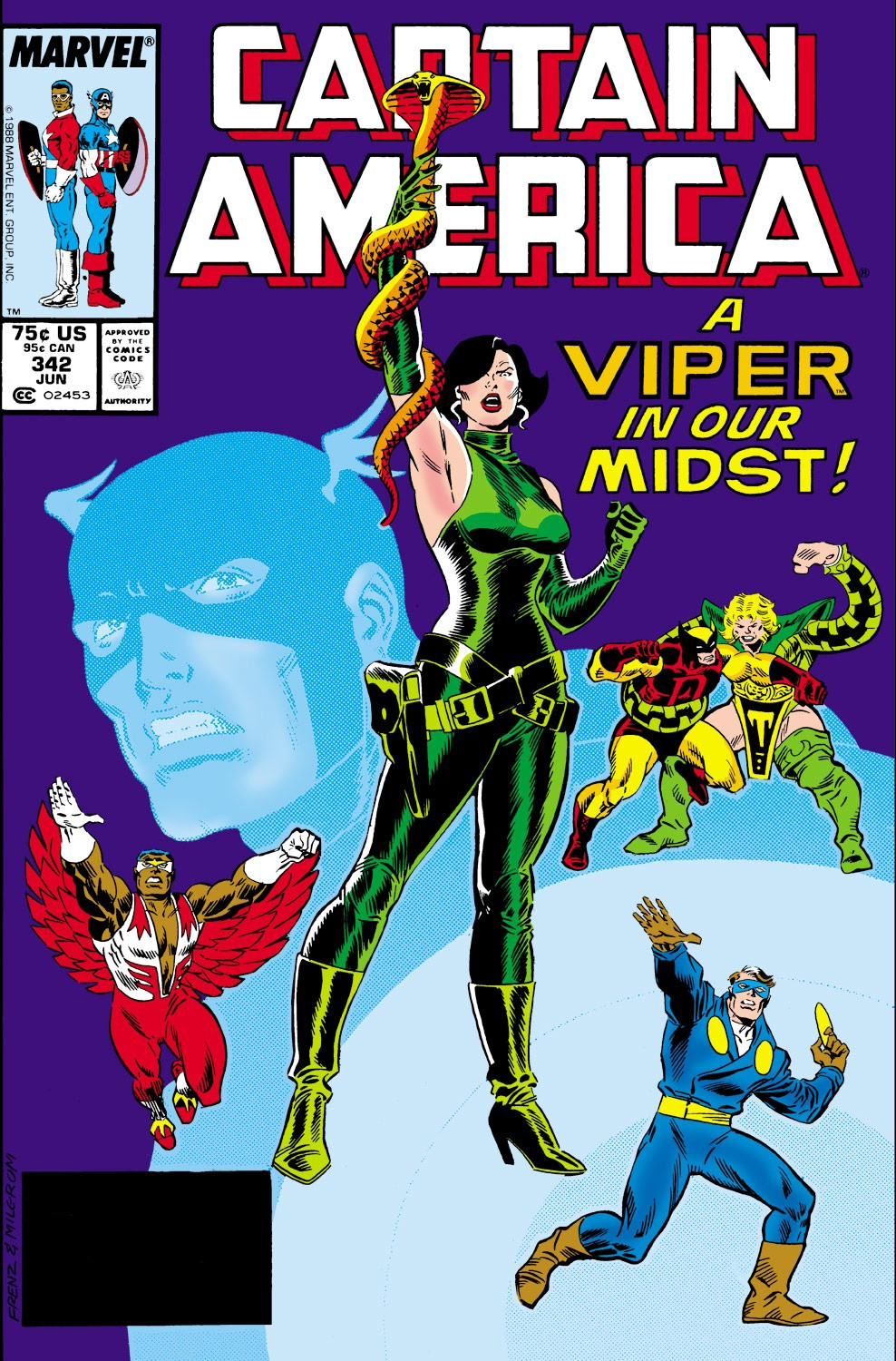 Captain America Vol 1 342 | Marvel Database | FANDOM powered by Wikia